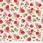 NOV 2026 - PRE-ORDER NOW! - The World of Strawberry Shortcake™-Toss Cream-Riley Blake Designs-C18561 Cream