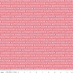 NOV 2026 - PRE-ORDER NOW! - The World of Strawberry Shortcake™-Text Pink-Riley Blake Designs-C18563 Pink