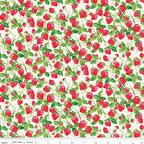 NOV 2026 - PRE-ORDER NOW! - The World of Strawberry Shortcake™-Strawberries Cream-Riley Blake Designs-C18564 Cream