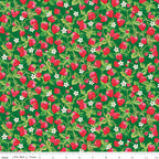 NOV 2026 - PRE-ORDER NOW! - The World of Strawberry Shortcake™-Strawberries Green-Riley Blake Designs-C18564 Green