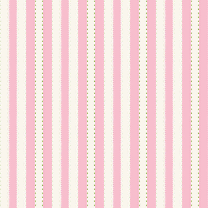 NOV 2026 - PRE-ORDER NOW! - The World of Strawberry Shortcake™-Stripes Pink-Riley Blake Designs-C18565 Pink