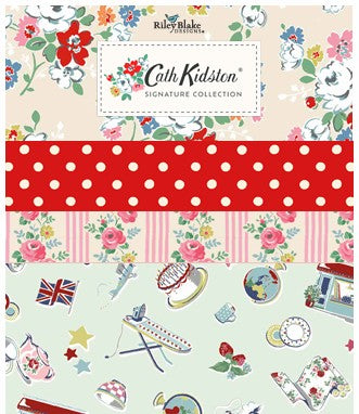 COMING SOON! - Cath Kidston® Signature Collection Fat Quarter Bundle 24 Pcs-Riley Blake Designs-FQ-18370-24