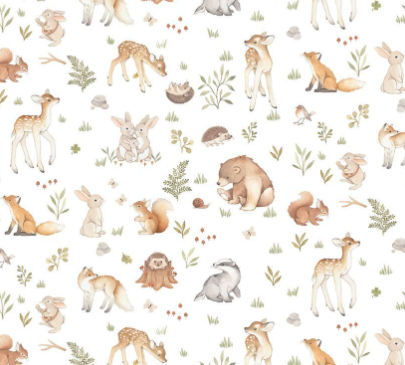 ABC's of Love-Curated 7 Pc WHITE FQB-Dear Stella-CFQ-ABCWhite