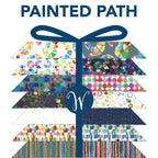 Painted Path -17 Pc Fat Qtr Bundle-Windham Fabrics-FATQPNTP-X