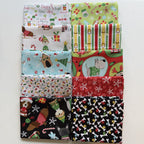 Merry Woof Mas-Fat Quarter Bundle 10 Pcs-StudioE-FQB-MerryWoofMas