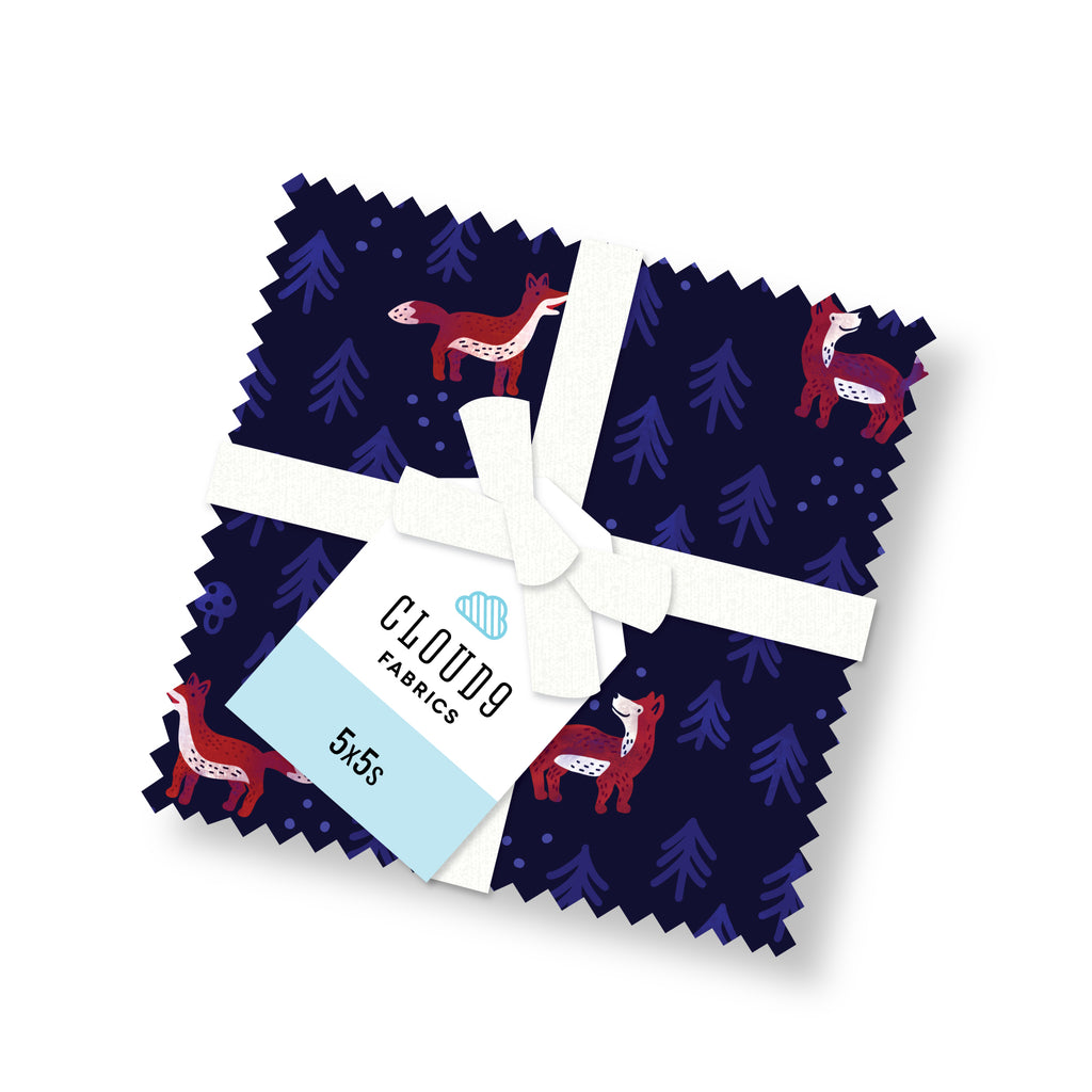 Foxwood-5" Charm Pack 42 Pcs-Cloud9 Fabrics-600549