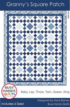 Granny's Square Patch-By Myra Barnes-Busy Hands Quilts-BUS 0092