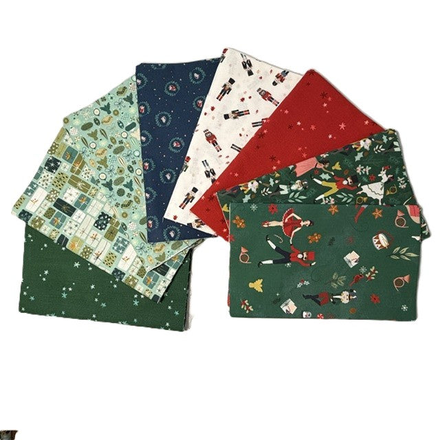 Nutcracker Tradition-1/2 Yard Curated Bundle-Riley Blake Designs-CHY-Nutcracker