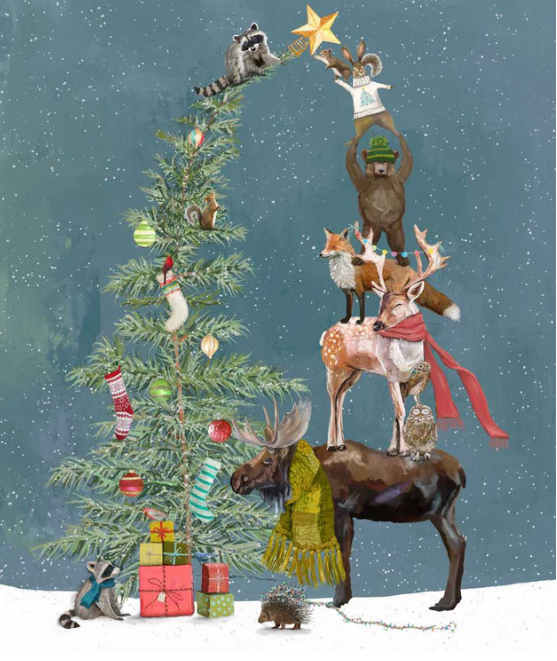 Holly Woods-Woodland Panel-Slate-9247P-79