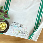 Stick & Stitch Embroidery Sheet-Home is where the Dog is-The Art of Home-SS-007
