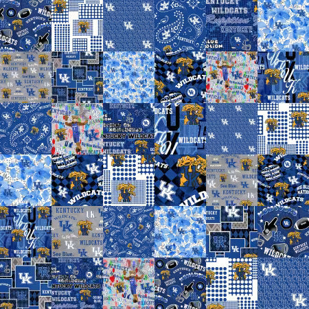 NCAA-Kentucky Wildcats Collegiate Cheater Print-Sykel Enterprises-KY-1363