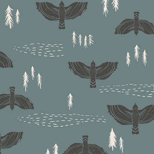Wind Observer Slate-Lambkin-Art Gallery Fabrics-LMB-28724