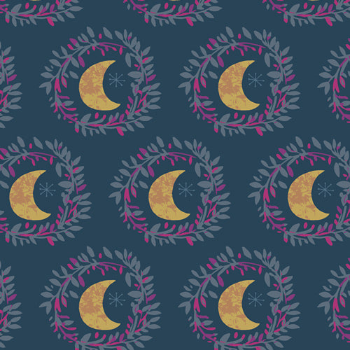 Lunar Illusion Flame-Mystical Land-Art Gallery Fabrics-MSL-23964