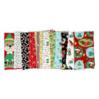 Merry Woof Mas-Fat Quarter Bundle 10 Pcs-StudioE-FQB-MerryWoofMas