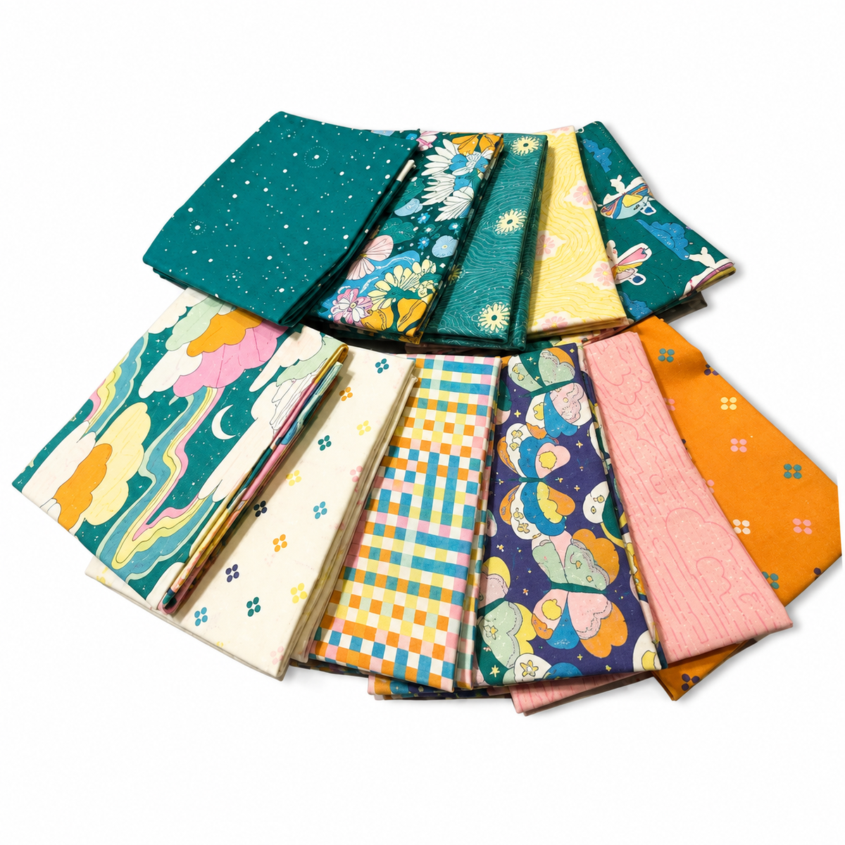 High in the Sky-Curated Fat Quarter Bundle 11 Pcs-Cloud9-FQB-HighInSky