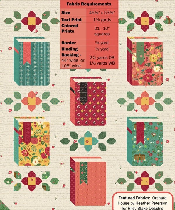 Novel Idea Quilt Pattern-Heather Peterson-P154-NOVELIDEA