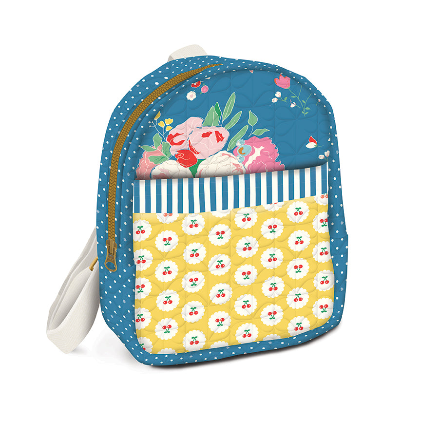 Cotton Nook-Backpack Kit-Riley Blake Designs-P17979 Panel & P210-P15739 Hardware