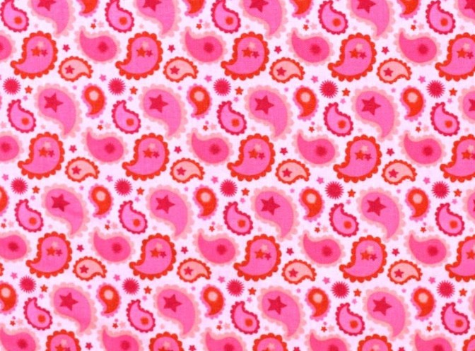 Calico Cowgirls -Paisley & Poppy Pink-Poppie Cotton-CW24821 U-Pick