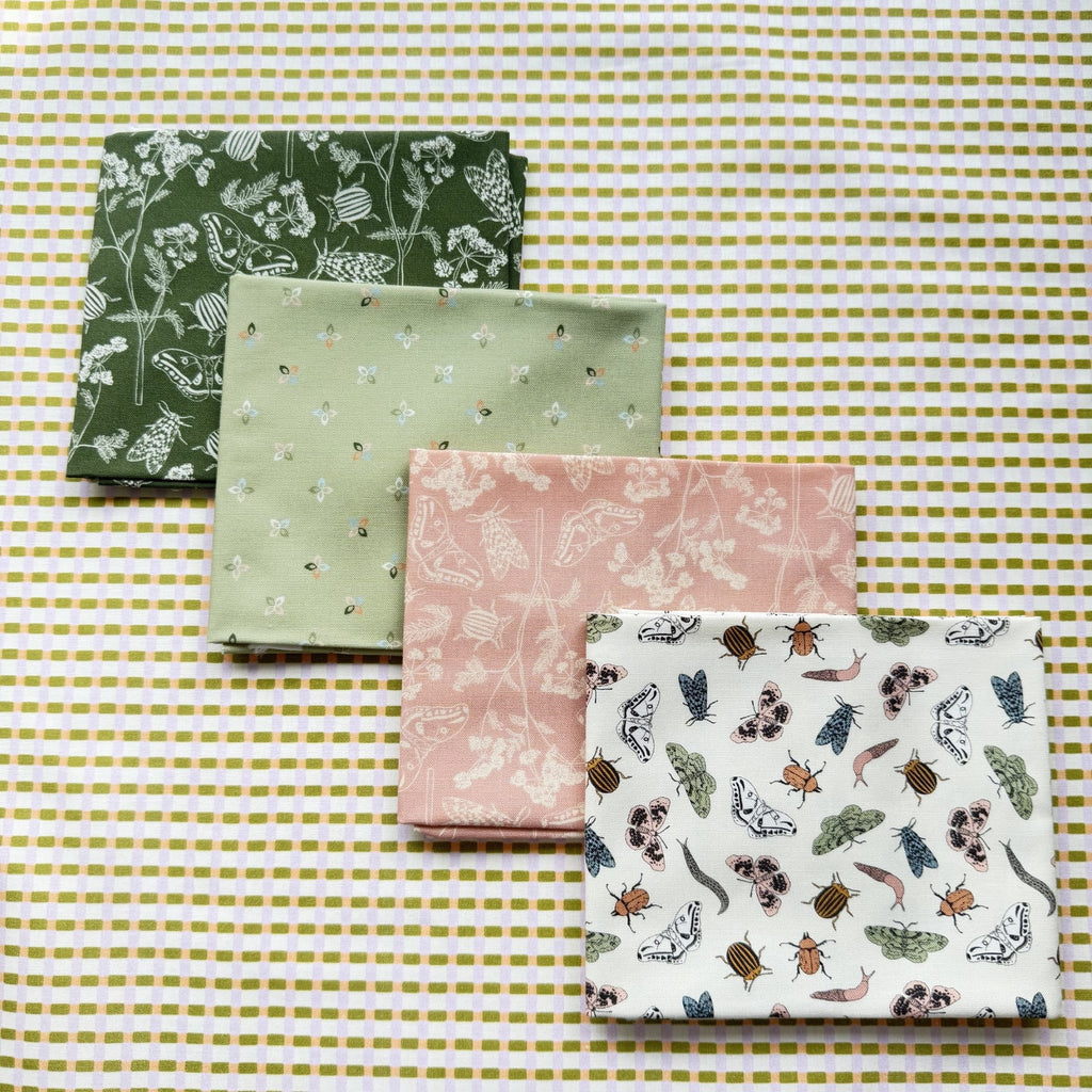 Petalush w/Coordinating Fabric-Curated 6 Pc FQB-Various-CFQ-Petalush/Misc