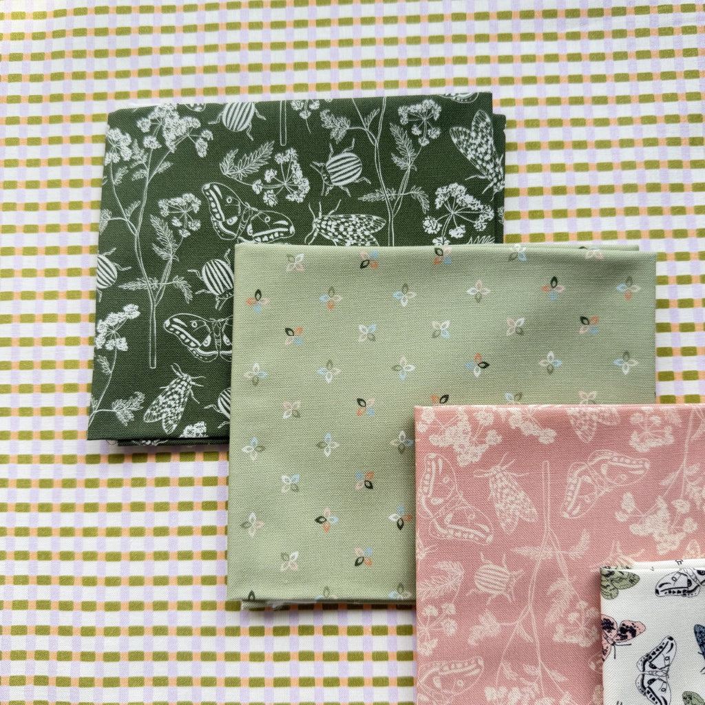 Petalush w/Coordinating Fabric-Curated 6 Pc FQB-Various-CFQ-Petalush/Misc