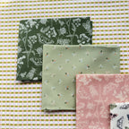 Petalush w/Coordinating Fabric-Curated 6 Pc FQB-Various-CFQ-Petalush/Misc