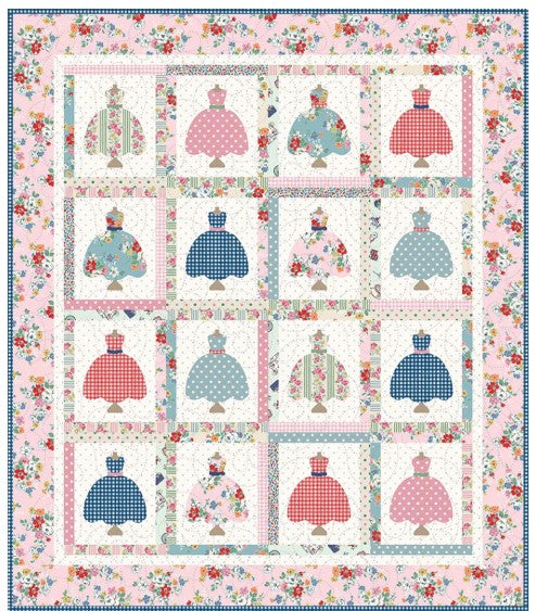 COMING SOON! - Pretty Dresses Quilt Pattern-Black Mountain Needleworks-P298-Prettydresses