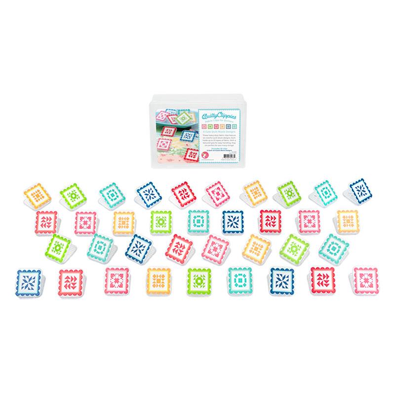 QuiltyClippies Fabric Clips-ITS SEW EMMA-ISE 7026