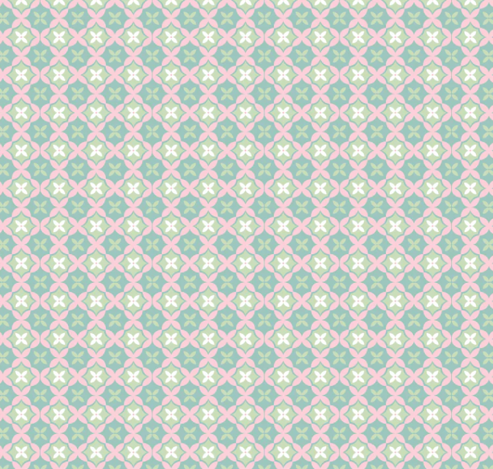 Le Petit Escargot-Aussie Quilt Teal-Poppie Cotton-SL26408