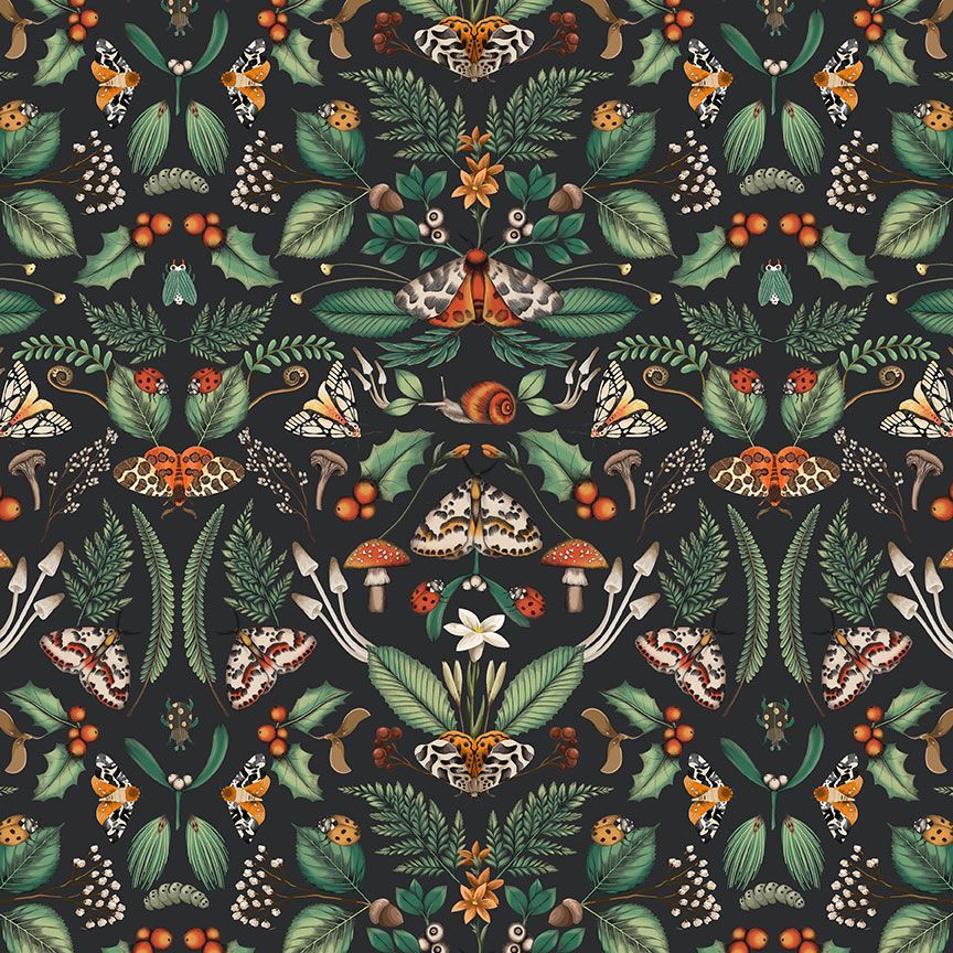 Moth To A Flame -Mothology Midnight-Dear Stella-STELLA-D3774 MIDNIGHT