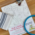 Stick & Stitch Embroidery Sheet-Home is where the Cat is-The Art of Home-SS-006