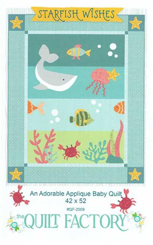 Starfish Wishes-Pattern-=The Quilt Factory-QF 2509