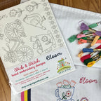 Stick & Stitch Embroidery Sheet-Bloom-The Art of Home-SS-002