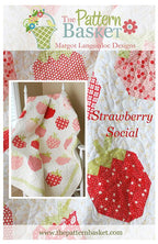 Strawberry Social-By Margot Languedoc Designs-The Pattern Basket-TPB 1316