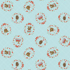 Whimsical Woodland -Curated AQUA 9 Pc  FQB-Riley Blake Designs-CFQ-WW-Aqua9