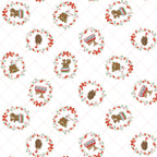 Whimsical Woodland -Curated WHITE 10 Pc Bundle (9 Fat Qtrs & 1 Pc of 1/2 Yard Cheater)-Riley Blake Designs-CFQ-WW-White