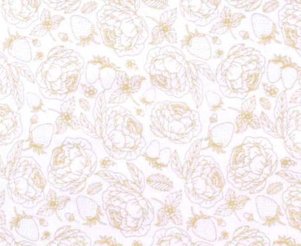 Blooms & Berries-Warm Sugar Cream-Poppie Cotton-BAB24181 U-Pick