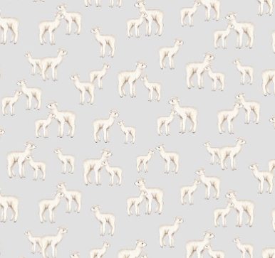 ABC's of Love-Curated 6 Pc GRAY FQB-Dear Stella-CFQ-ABCGray