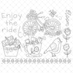 Stick & Stitch Embroidery Sheet-Bloom-The Art of Home-SS-002