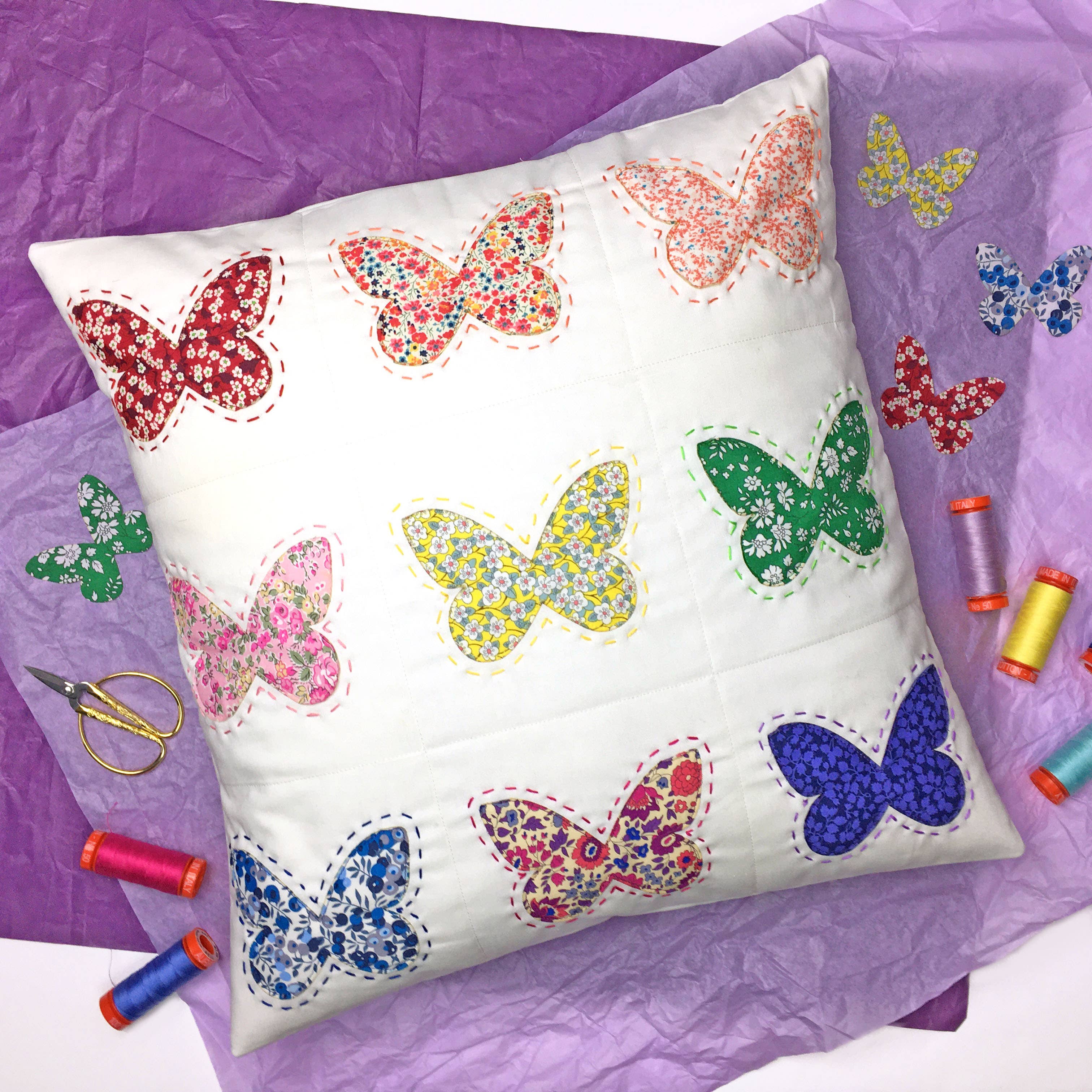 Pre-Cut Liberty Tana Lawn® Fabric Butterflies | Craft Kits-Alice Caroline-Liberty Tana Lawn PC101